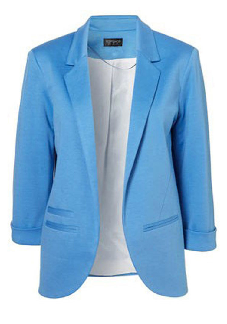 Трикотажный пиджак Инсити синий