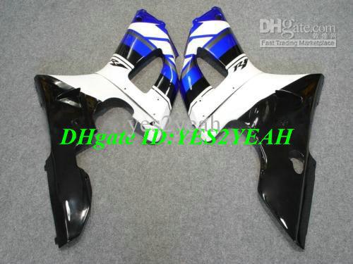 7 gifts!!! Motorcycle parts for 1998 1999 YAMAHA YZFR1 faiirng kit YZF R1 YZF-R1 YZR1000 R1 98 99 white blue blk abs fairings kit YS34
