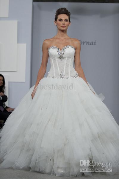 vestidos de noiva pnina tornai princesa