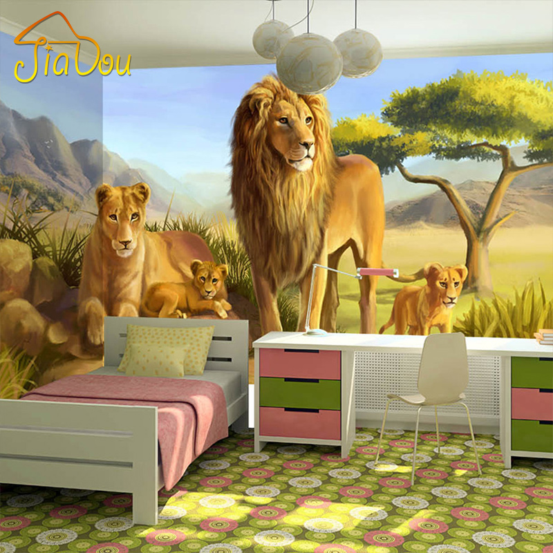 Papier peint animaux promotion achetez des papier peint animaux ... Peinture et papier peint pour chambre