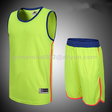 Popular design blank V-collar Basketball jersey in high quality