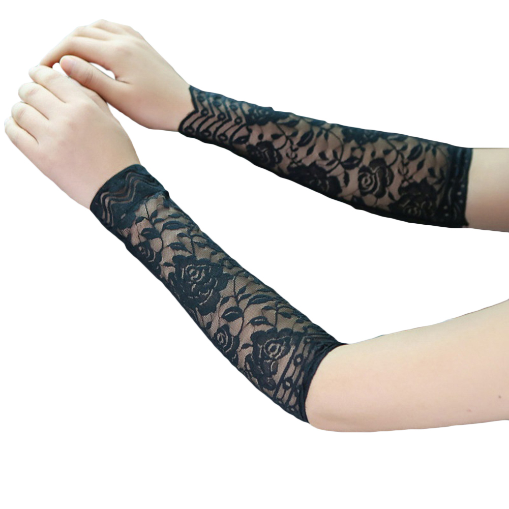 Arm Sleeves for Men & Women 1 Pair Sun UV Protective Long Tattoo Cover up Sleeve 